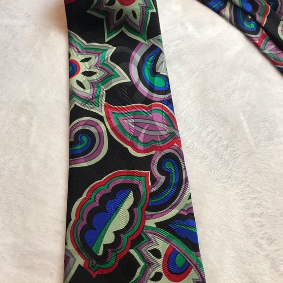 Playboy Men’s Tie Multi Color - Picture 2 of 8